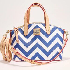 Dooney & Bourke Novelty Printed Coated Cotton Ruby Satchel   0397